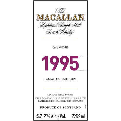 Macallan Fine & Rare Collection 1997