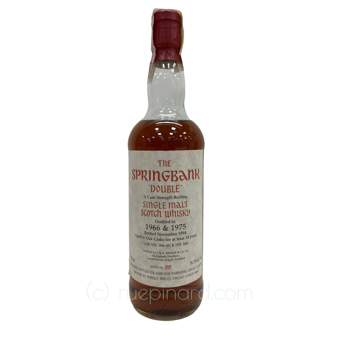 Springbank "Double" - Rue Pinard