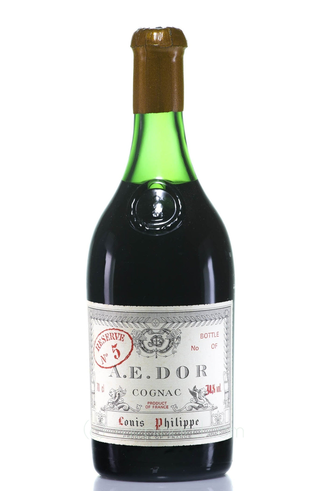 A.E. Dor Vieille Reserve No. 5 Grande Champagne Cognac Vintage 1840 - legendaryvintages