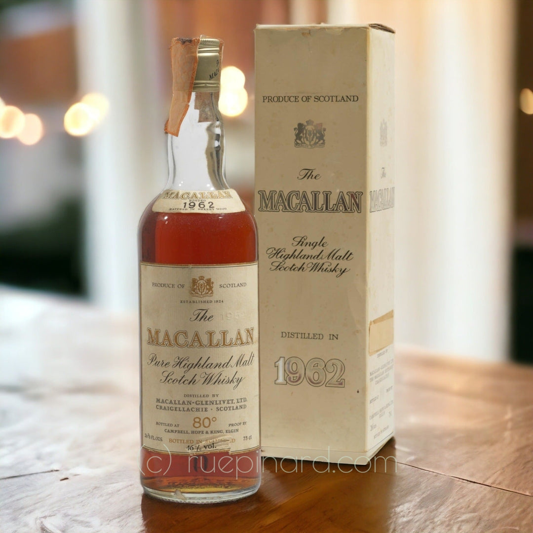 Macallan 1962, Campbell Hope & King, 750ml - Rue Pinard