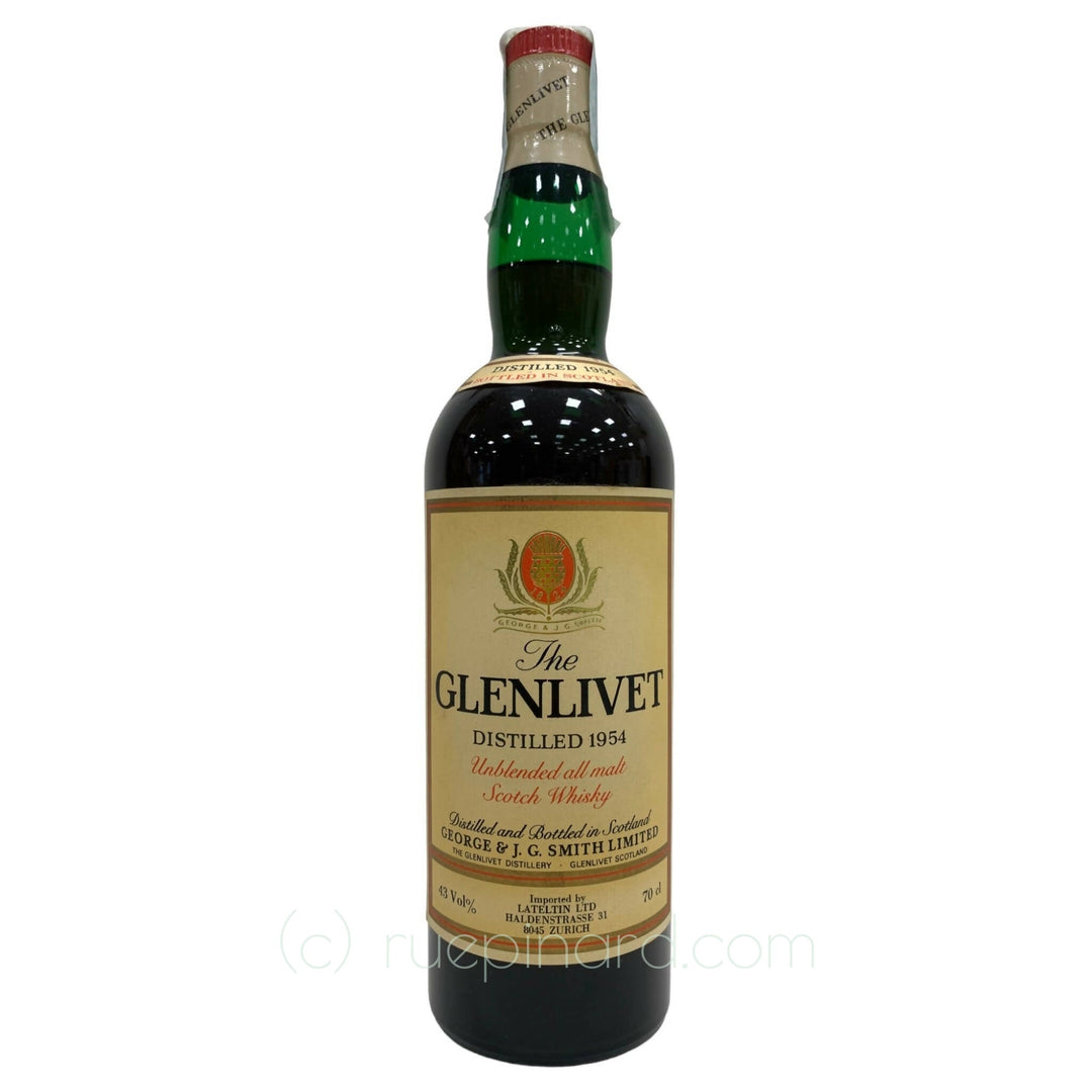 Glenlivet 1954 Lateltin Import - Rue Pinard